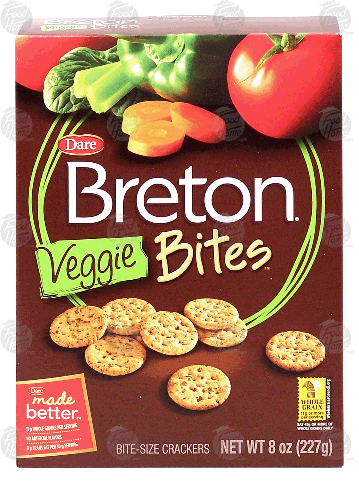 Dare Breton bites; veggie bite-size crackers Full-Size Picture